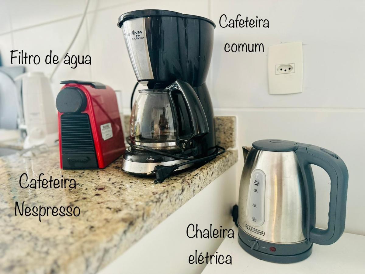 קאבו פריו Mediterraneo 507 - Todo Equipado, Ar Condicionado, Churrasqueira Na Varanda, Internet Fibra 600Mb, Estacionamento Gratis מראה חיצוני תמונה